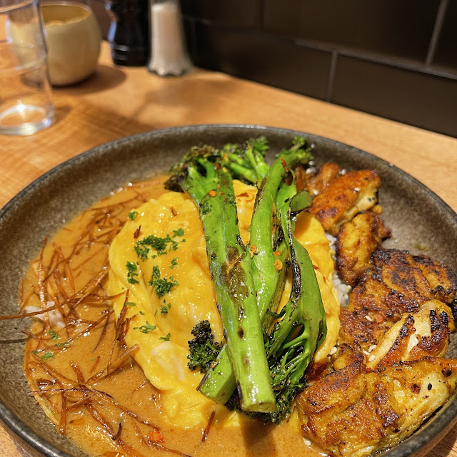 Satay Chicken Omurice
