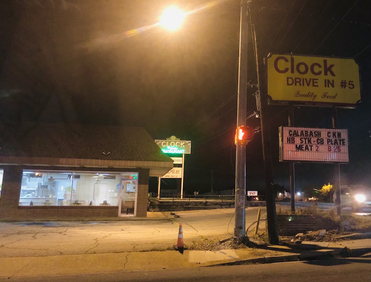 Clock Drive-In