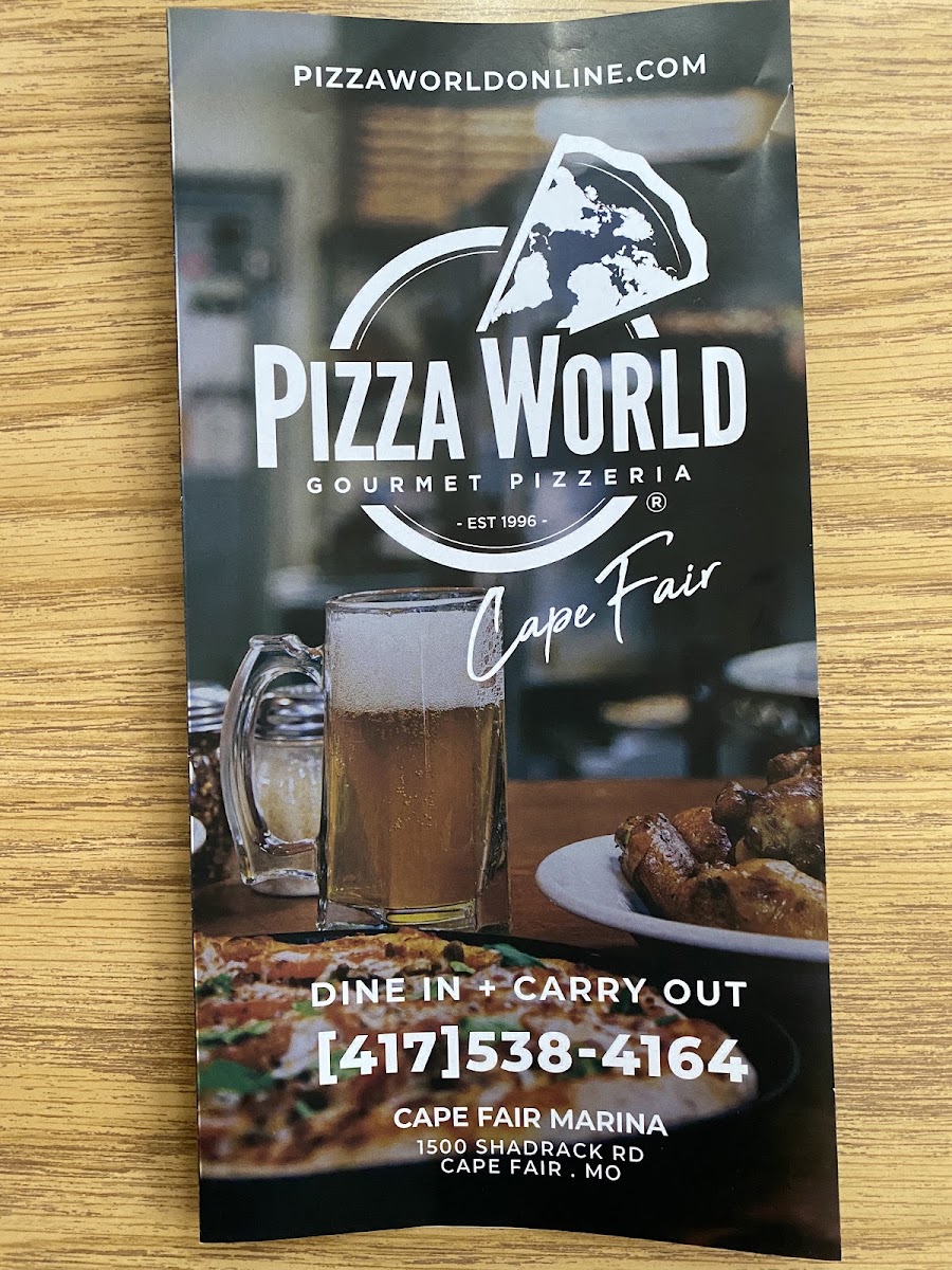 Pizza World At Cape Fair Marina