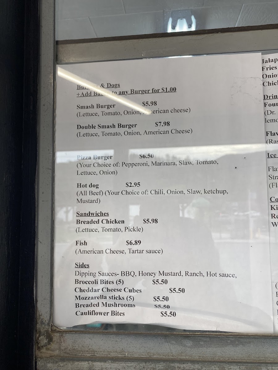 Dari Land menu board