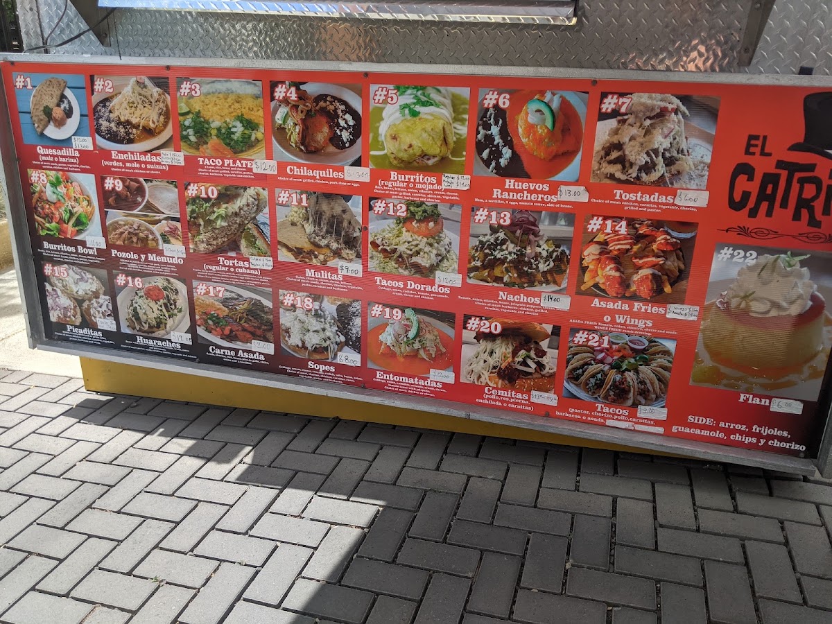 Sushi & Friends (St. Johns) menu board