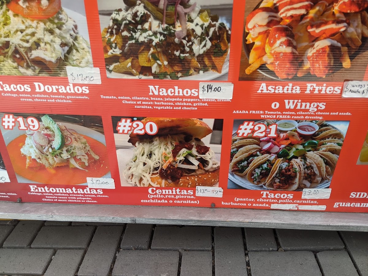 Sushi & Friends (St. Johns) menu board