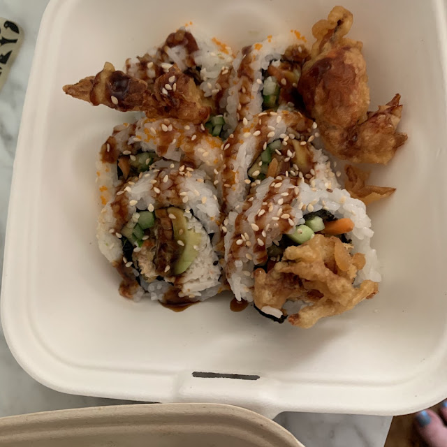 Baked Sushi Friends Roll