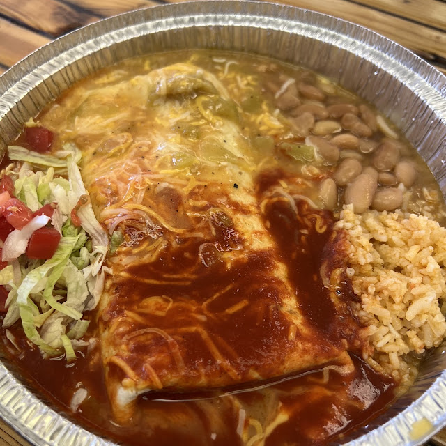 Enchiladas Steak with Green Chile