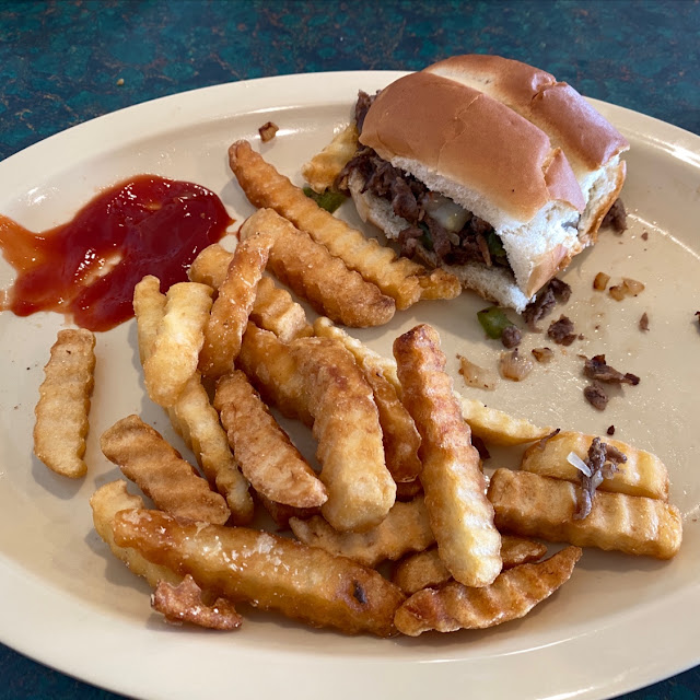 Philly Cheese Steak with Fries