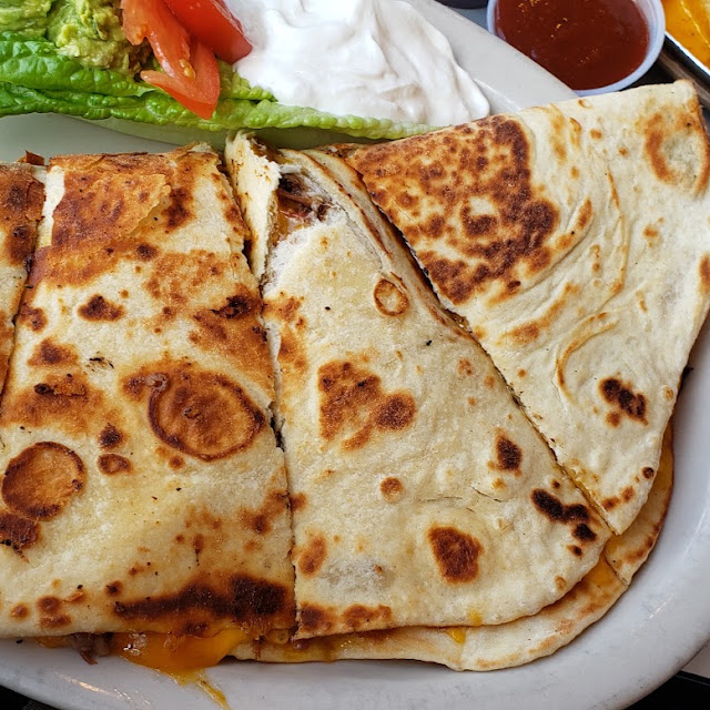 Chopped BBQ Quesadilla