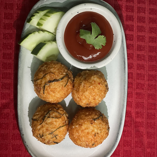 Crispy Fried Rice Balls